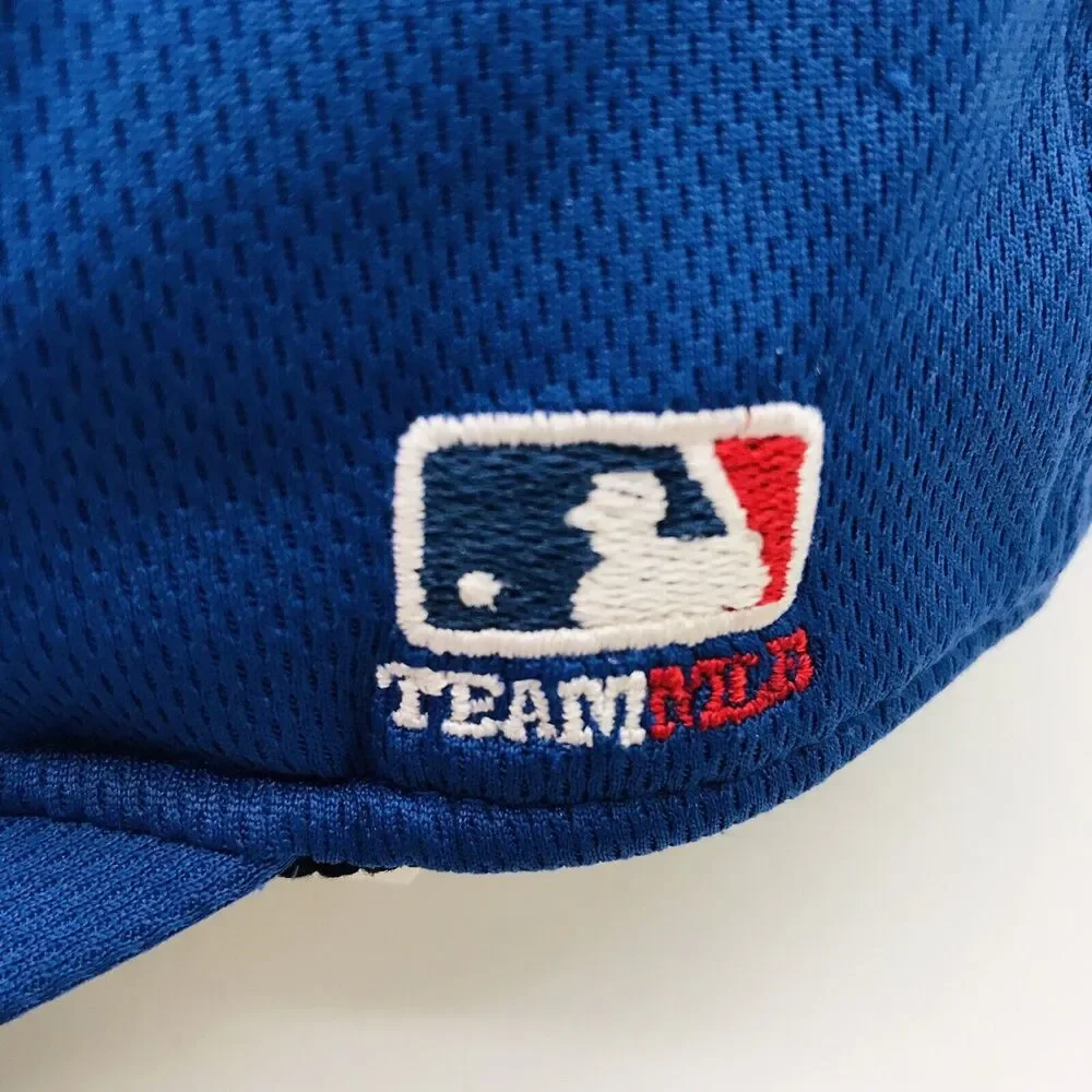 Texas Rangers Official MLB Youth Ball Cap OC Sports Blue Logo Mesh Strapback Hat